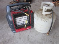 Mr Heater with Propane Cylinder