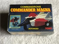 Vintage 1985 Motorized Commandrons Toy