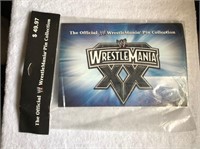 Sealed WWF Wrestlemania Pin Collection