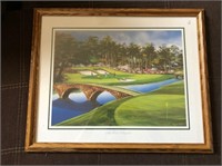 Augusta Framed Golf Picture