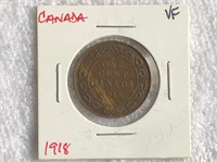 1918 Canada Large Penny