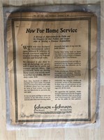 1918 New York Time Laminated Page