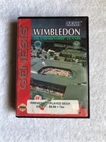 Sega Genesis Wimbleton Tennis Game