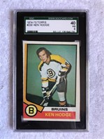 1974-75 Ken Hodge Graded Hockey Card