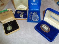 Wedgwood and Waterford Necklaces,