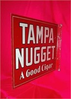 Tampa Nugget Cigar Flange Sign 
Great Color,