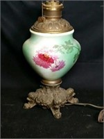Beautiful Hand Painted Vintage Lamp