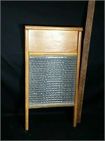 Vintage Glass Washboard