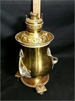 B And H Brass Kerosene Lamp
