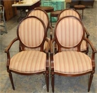 x4 Sheraton style Parlor Chairs by Hickory Chair
