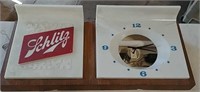 Schlitz beer sign clock parts