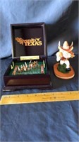 THE UNIVERSITY OF TEXAS MUSIC BOX AND A UT