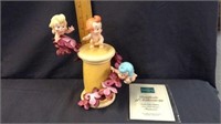 "LOVE'S LITTLE HELPERS" PORCELAIN FIGURINE FROM