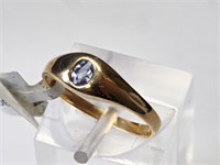 $800. 14kt. Tanzanite Ring (Size 6.1)