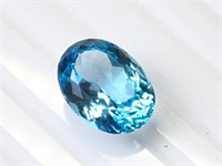 $1200. Blue Topaz (Approx. 30.95ct)