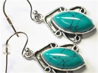 St. Sil. Turquoise Earrings