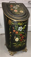 Victorian Hand Painted Coal Hod
