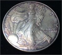 1 Ounce Silver Eagle 2002