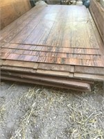 10 Panels & 4 Laminate Wood Siding