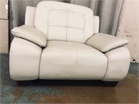 Oversized Maxwest Leather Sofa Chair