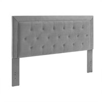Clayton King Headboard with Button Tufted Accents
