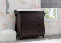 Lancaster 3 Drawer Dresser with Changing Top