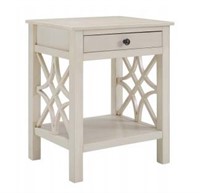 Williams End Table - Antique White*