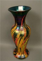 11” Tall Fenton #3008 Art Glass Vase – Threaded