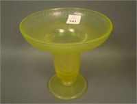 5 1/4” Tall US Glass #179 ftd. Round Flared Cupped