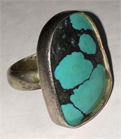 Starborn Sterling Silver & Turquoise Ring