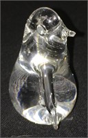 Wedgwood England Penguin Glass Sculpture