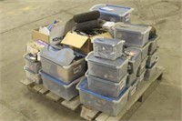 Pallet of Assorted Small Engine Parts Including