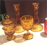 GOLD GLASS (4 PC)