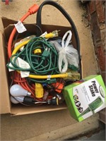 BOX OF POWER CORDS