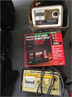BATTERY CHARGERS (3 PC)