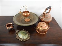 Lot of Brass & Copper Items