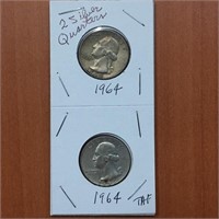 1964 Silver Quarters