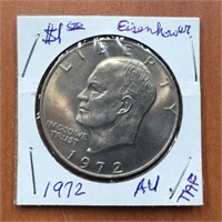 1972 Eisenhower $1.00 AU