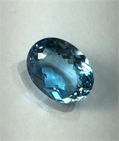 $600. Rare Blue Topaz (Approx. 30.80ct)