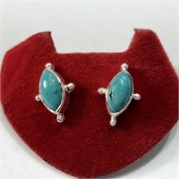 St. Sil. Turquoise Earrings