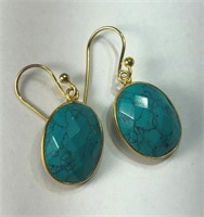 St. Sil. Turquoise Earrings