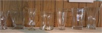 7 ASSORTED VASES