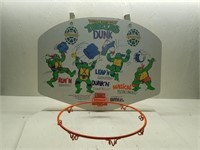 Ninja Turtles Laundry Basket Ball Hoop