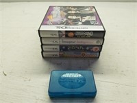 Nintendo DS Games and Storage Case