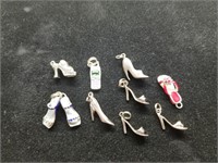 Shoes Charms .925 Silver 2oz