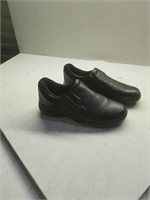 Safe Step Black Leather Slip on Men's Size 10