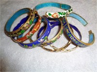 8 Cloisonne Bracelets