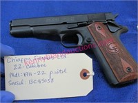 Chiappa Firearms 22-cal pistol (mdl: 1911-22)