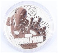 Coin 2018 Iron Man Disney .999 Silver Coin