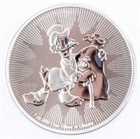 Coin 2018 Scrooge Duck .999 Silver Coin